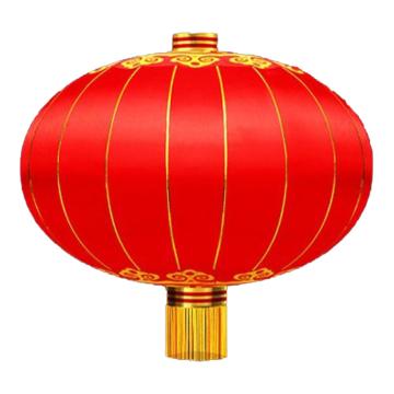 纺派侬 铁口大红灯笼120#，撑开直径80cm，高度66cm，铁口灯笼，不含灯 FPNDL-SYTH120