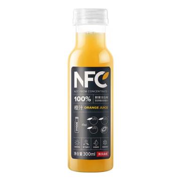 NONGFU SPRING/农夫山泉 塑料瓶NFC橙汁礼盒纸箱外箱 瓶装300ml*10