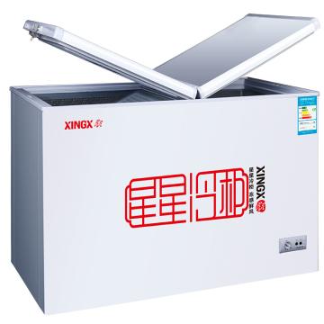 星星 230L商用家用双箱双温冷柜蝴蝶门 BCD-230HE