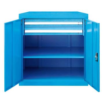 锐德 带门工具柜，外形尺寸(mm):820W×600D×1000H，1层层板2个抽屉 RDP302