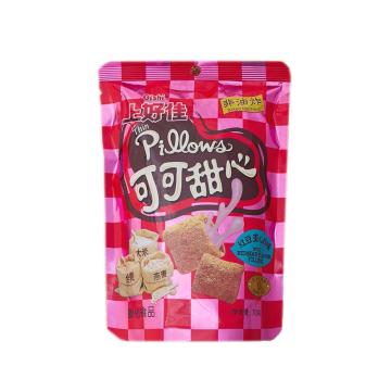 上好佳 休闲零食 可可甜心，70g*20袋 红豆夹心口味