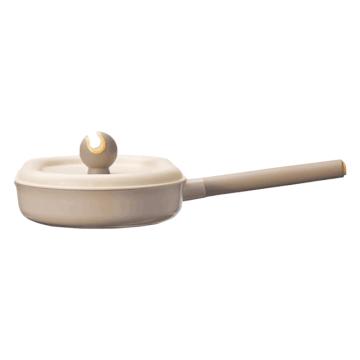 厉秣 煎锅 铃铛24cm 带盖