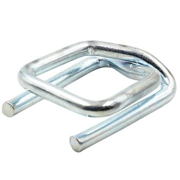 Raxwell 聚酯纤维带打包扣金属回型扣，不锈钢镀锌，适用带宽16mm RHWB0105