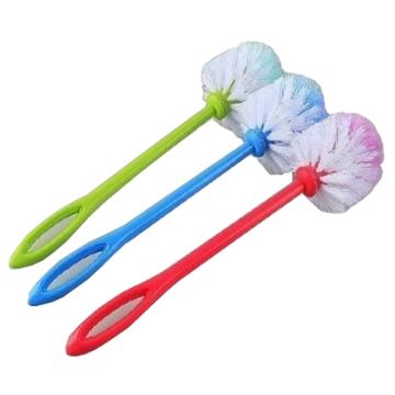 朗道推荐 厕所刷马桶刷红/绿/蓝颜色随机 圆头