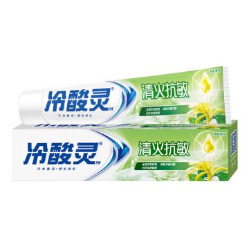 冷酸灵 牙膏清爽薄荷 180克升级版 清火抗敏
