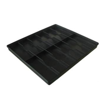 3W 防静电周转托盘，外尺寸:290×260×24mm，内尺寸:124×45×15mm，分12格 9805123