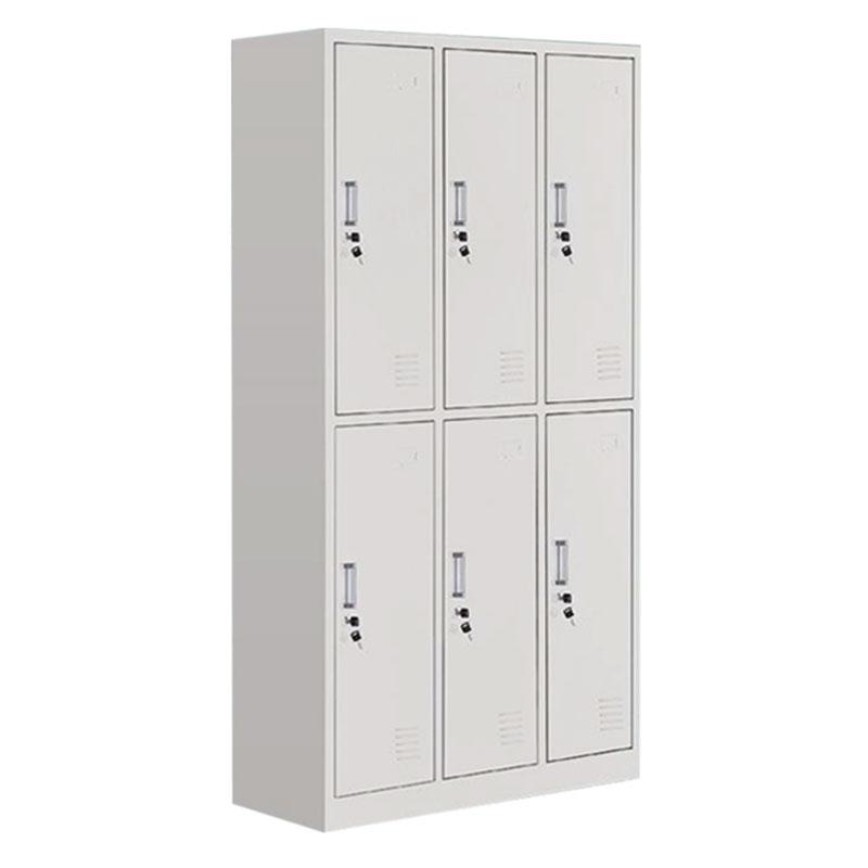 悦山 6门更衣柜0.4mm冷轧钢板/900*420*1800 YSOA2fo6m-04HB