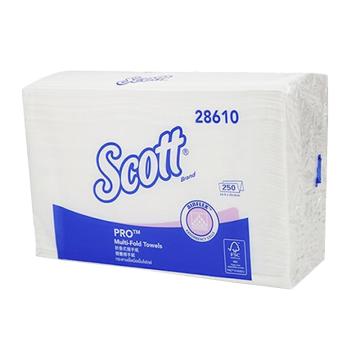 金佰利 SCOTT擦拭纸（AIRFLEX*折叠式）250张/包 x 16包/箱 28610