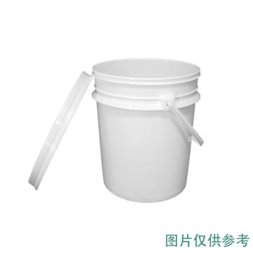 Raxwell 广口桶，20L外形尺寸:φ300×385mm，白色 RSBP0033