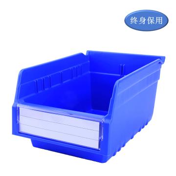 Raxwell 精益物料盒TK3215，外尺寸规格D×W×H(mm):300×200×150，全新料，蓝色(标签牌1+标签纸1) RHSS4557