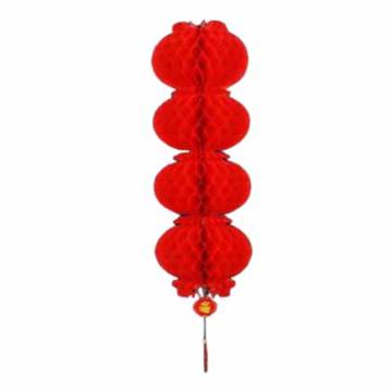 功成狮 纸灯笼串30#4连串直径25cm GFUD2866