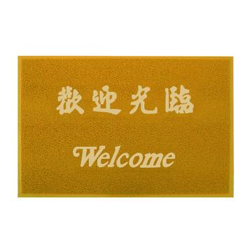 3M 6050地垫80cm*120cm（欢迎光临） 3MDS013，黄色