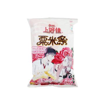上好佳 休闲零食 粟米条，70g*12袋 玫瑰酸奶味