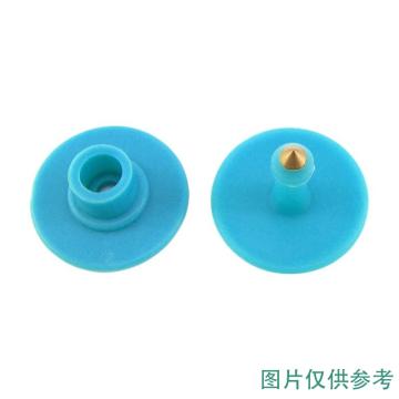 正城 圆形耳标动物耳标 SL-YXRB，蓝色，空白无编码