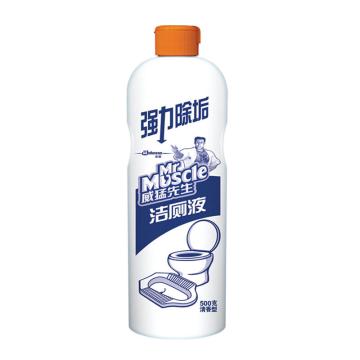 威猛先生 洁厕液/洁厕灵除垢马桶厕所清洁剂除臭 清香型 500g瓶装