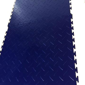 溪一 地垫 蓝色PVC 500×500×6.5mm