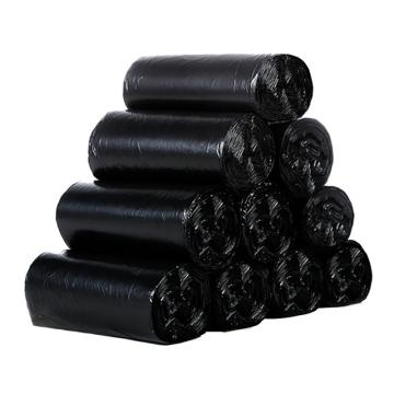 Raxwell 光氧降解环保垃圾袋45*55cm 黑色 双面2丝 (30只/卷，100卷/箱) RJRQ0001