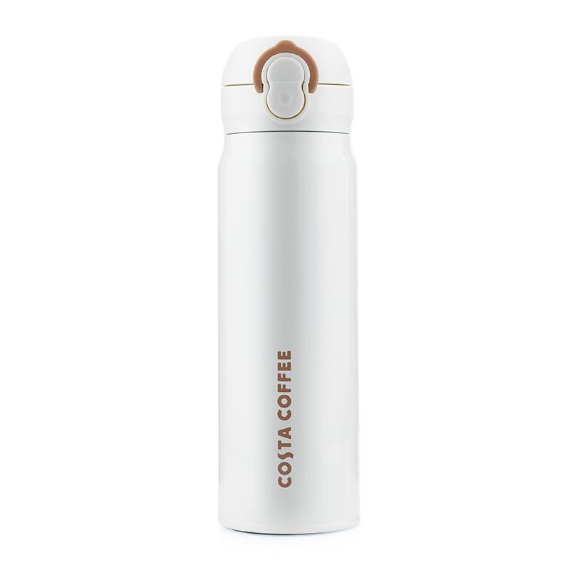 COSTA 弹跳双饮保温杯—白色480ml/内316外304 COS-2499-480