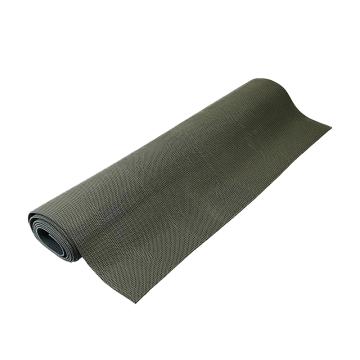 Raxwell S型镂空加密加厚PVC疏水防滑垫双刮刀防滑花纹 厚度5mm 幅宽1.2m*长度1m灰色 RJMH0026
