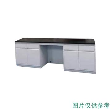 盛悦欣美 实验台黑色实芯理化板，含安装，可定制 实验台,长2200×宽750×高850mm