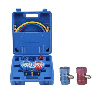 飞越 精准冷媒表组表盘尺寸φ68mm。适用冷媒R134a。售完为止 VMG-2-R134a-B