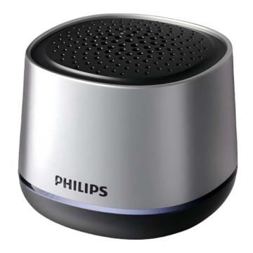 PHILIPS/飞利浦 蓝牙音箱说明书*1、保修卡*1、充电线*1 TAS1009 银色