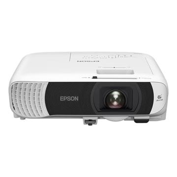 Epson/爱普生 投影仪，4100流明/1080P全高清分辨率/无线投影/含安装 CB-FH54+120寸幕布+吊架