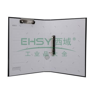 MG 2孔D型夹+板夹 ADM94753A 1.5寸 （黑色）