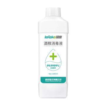 秝客 lefeke秝客 消毒液 75%酒精消毒液1000ml