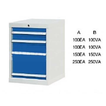 锐德 四抽工具柜，规格(mm):W411×D572×H700，双轨 型号:SL7001B