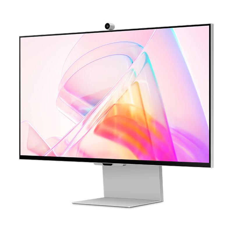 SAMSUNG/三星 显示器/27英寸/5K分辨率/5120*2880/60Hz刷新率/USB/DP/支持蓝牙/方底座 S27C902PAC