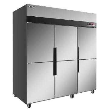 美菱 立式六门冷藏冷冻厨房冰箱，容积1470L，直冷，电子温控 SL-1470LCDET