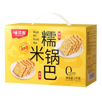 味滋源 休闲零食（一件代发） 糯米锅巴 混合口味 1000g