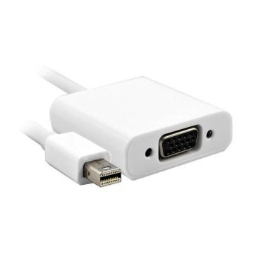 酷比客 MiniDisplay Port转VGA白色 LCCPMDPVGAWH