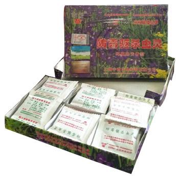 车云草 防霉驱杀虫灵档案盒杀虫灵家庭收纳防虫蛀天然 30小包/盒x30盒/箱