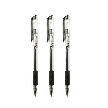 真彩 经典办公子弹头中性笔0.5MM 中性笔签字笔水笔 GP-009（大包装） 黑色