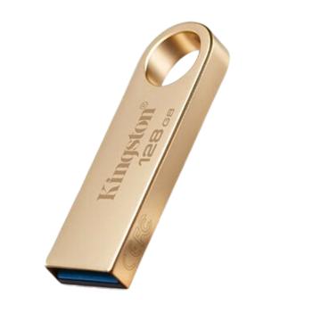金士顿 U盘USB3.2 Gen 1 U盘 DTSE9G3 大容量金属U盘 读速高达220MB/s 写速高达100MB/s DTSE9G3/64GB