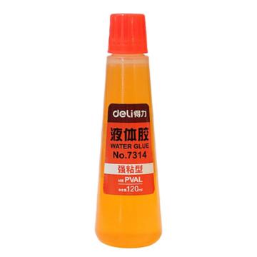 deli/得力 液体胶黄色 120ml 7314
