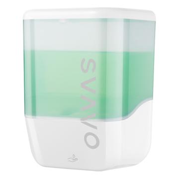 瑞沃 自动感应皂液器免打孔洗手液机100ml 滴液款 OS-0410白色