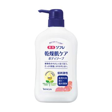 巴斯克林 沐浴露 舒芙蕾草本滋养（白桃香）550ml
