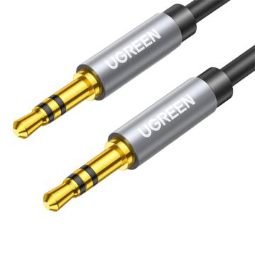 绿联 车用AUX音频线3.5mm公对公车载连接线 2米 黑 10735