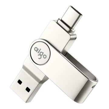 AIGO TYPE-C手机U盘双接口优盘 USB3.2高速读写大容量 USB3.1 U356-64GB
