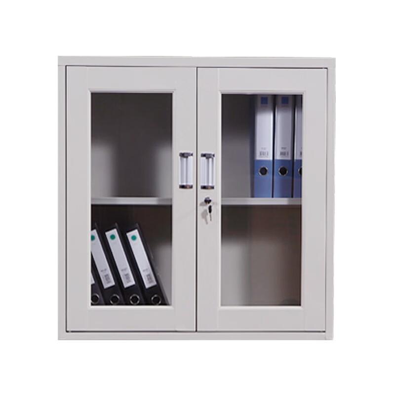 企诺 办公文件柜特厚通玻矮柜850*390*920mm厚度0..9mm QNGa17A1-08PA