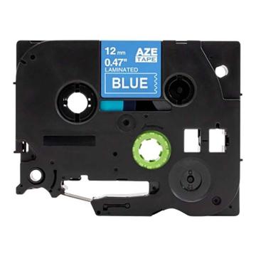 功成狮 标签色带，AZE-535GCDY0222 宽度12mm 蓝底白字，适用于兄弟ＴＺ系列标签机 GCDY0222