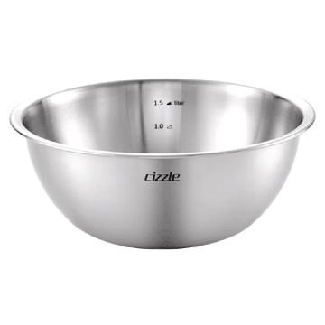 喜时 巧思 不锈钢色拉碗20cm C7503