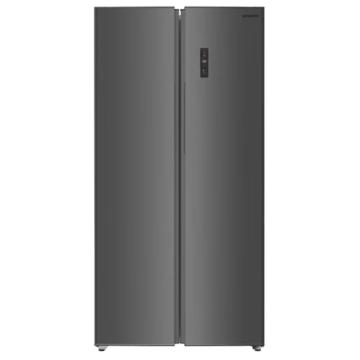 SKYWORTH/创维 对开门冰箱，暗夜蓝，变频，3级能效，风冷，容积420L BCD-420WKY