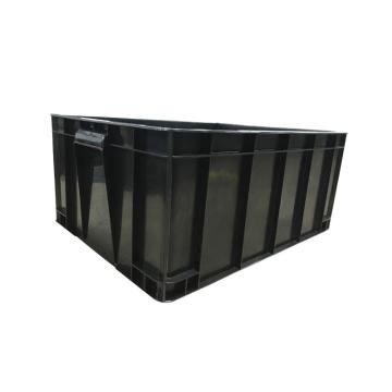 百盈塑料 PP防静电周转箱，外尺寸:547×418×243mm BY004