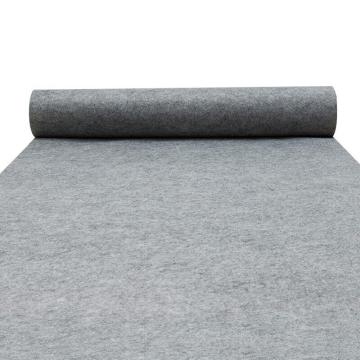 GCS 一次性地毯涤纶材质无背底 灰色1.2*20m*5mm GJMW0047