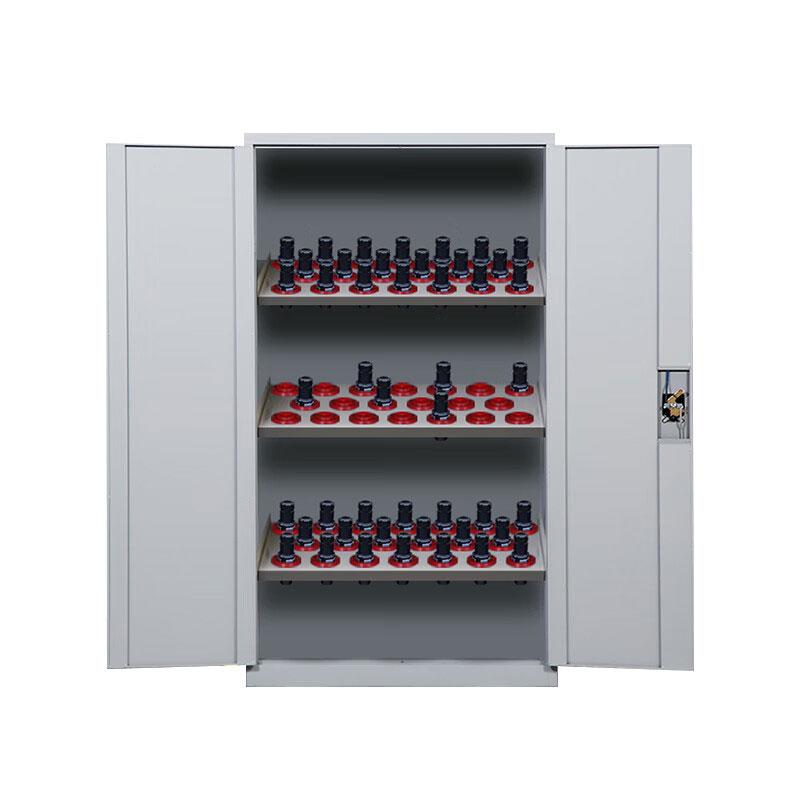 京图尚冠 刀具柜灰色，BT30款，三层72个刀孔，1000*500*1800mm TB533
