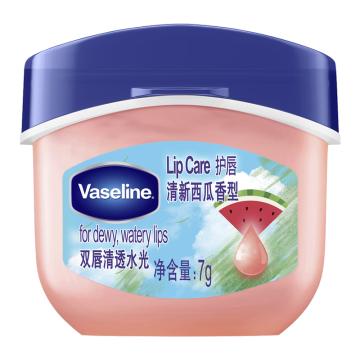 凡士林 唇膏 经典特护保湿润 清新西瓜香型 7G